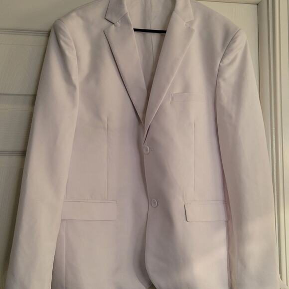 Men's white blazer, Size L, New without tags - Picture 1 of 8